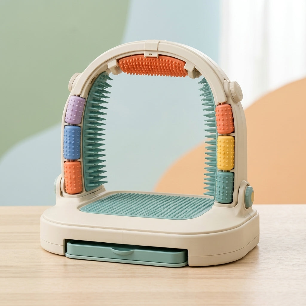 Zyvenaro™ BrushLoop Adaptive Pet Grooming Arch