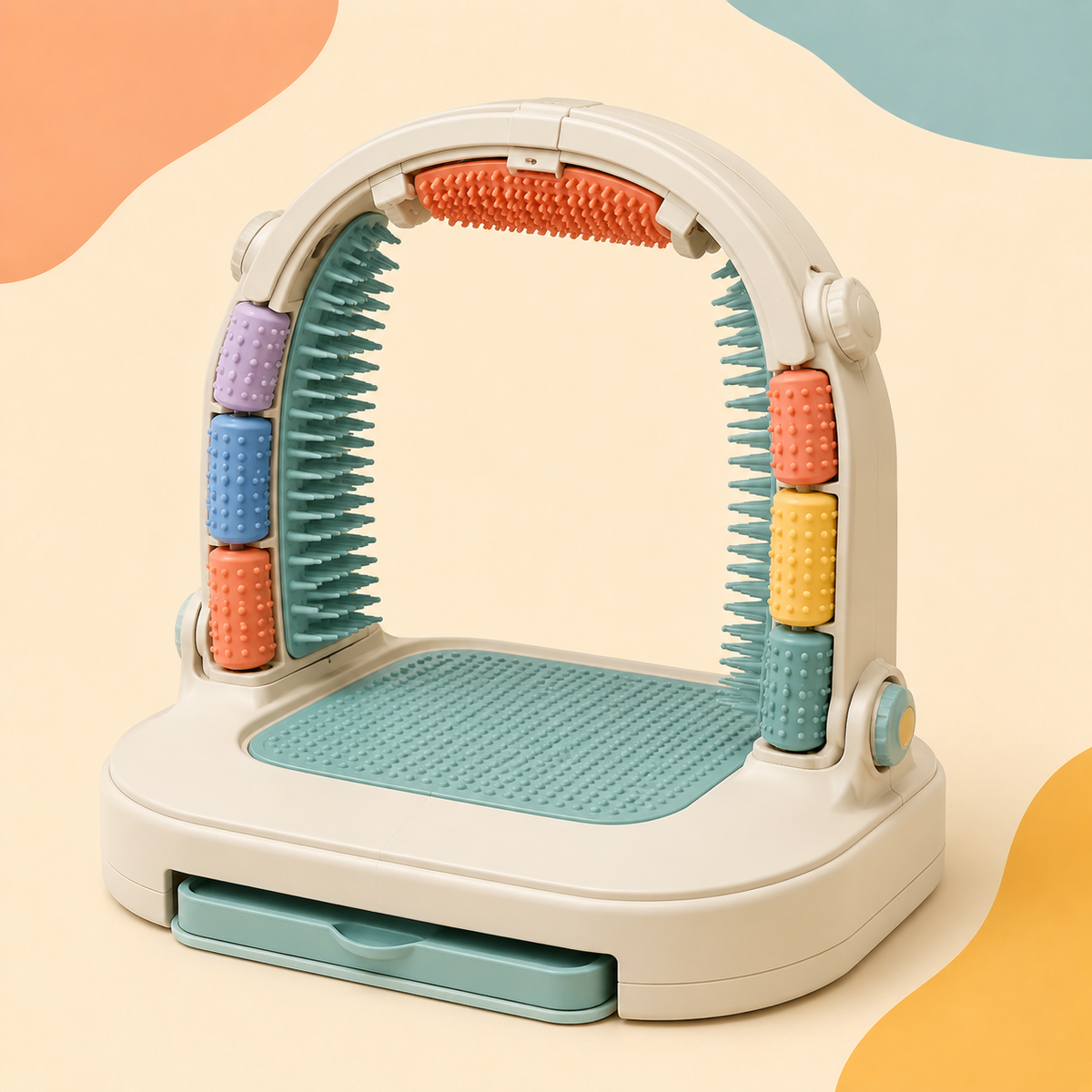 Zyvenaro™ BrushLoop Adaptive Pet Grooming Arch