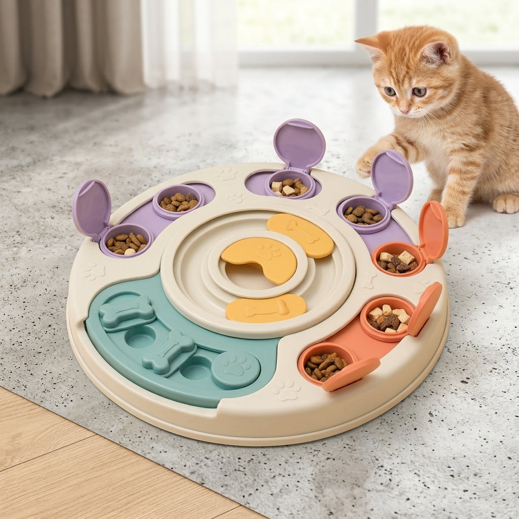 Zyvenaro™ OrbitPaw Puzzle Station