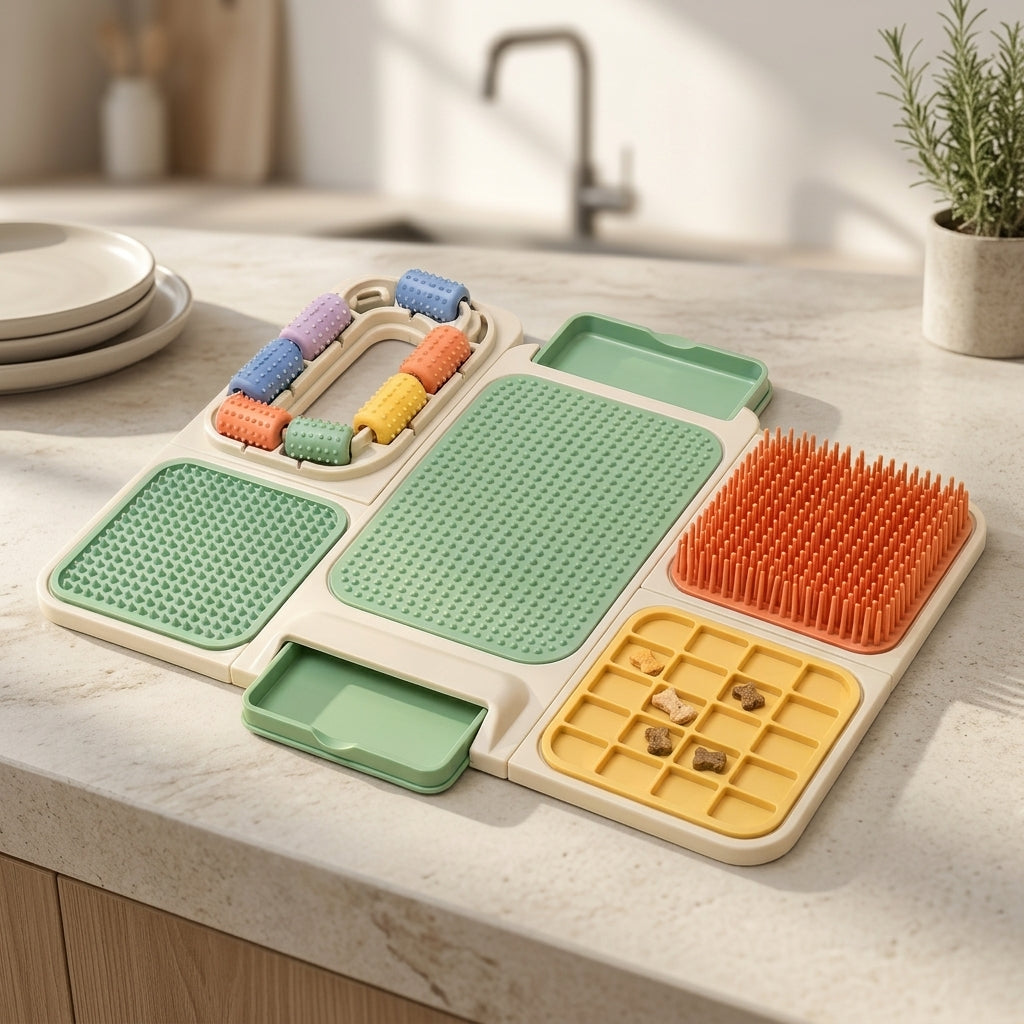 Zyvenaro™ PawSync Smart Activity Mat